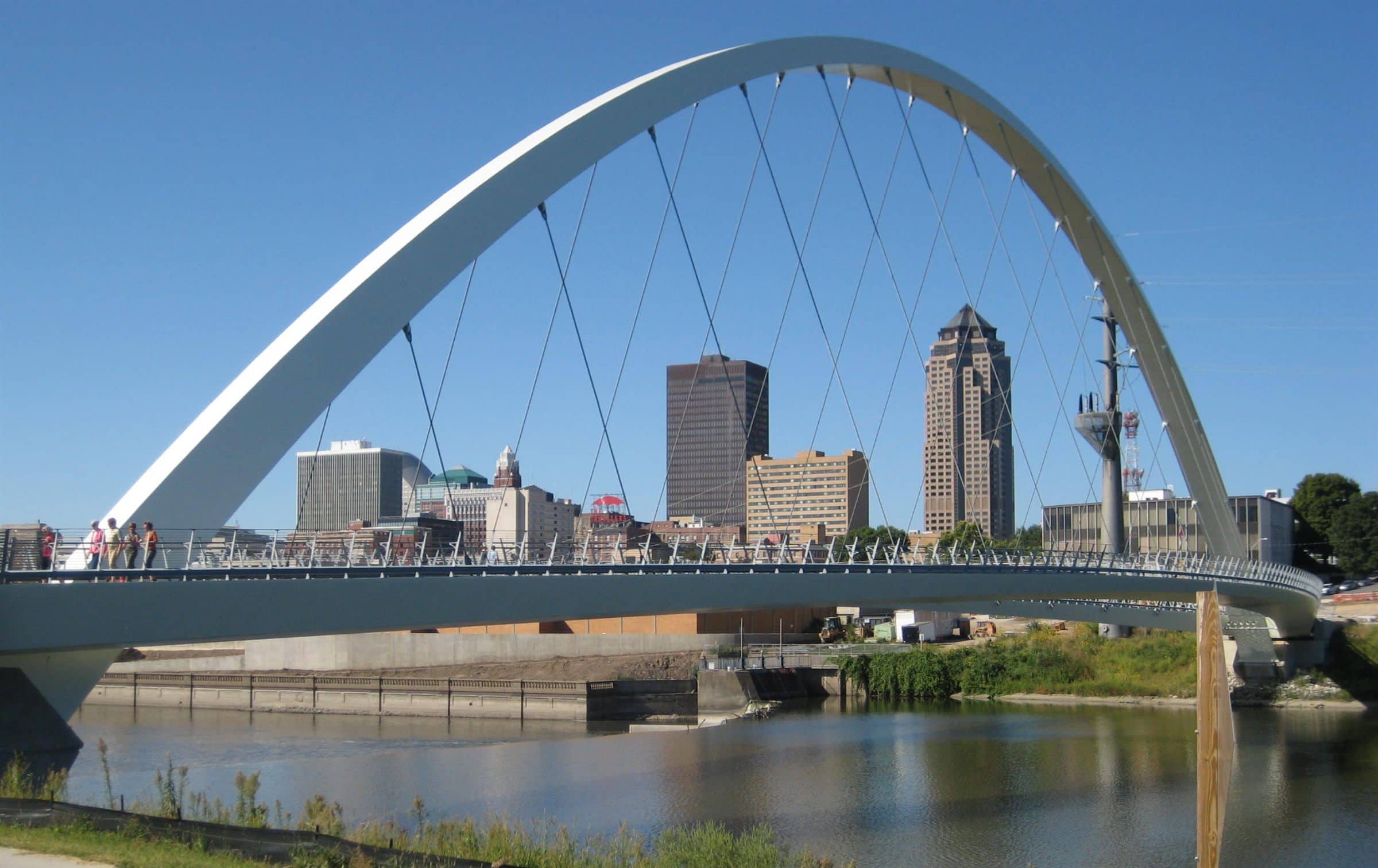 Downtown Des Moines skyline